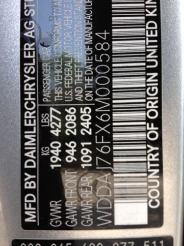 2006 Mercedes-Benz SLR McLaren Base Coupe 2-Door 5.5L, US $210,000.00, image 13