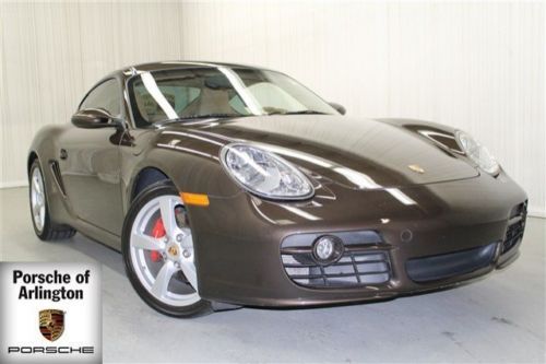 Cayman 6 speed manual, bi-xenon lights, bose sound package brown leather