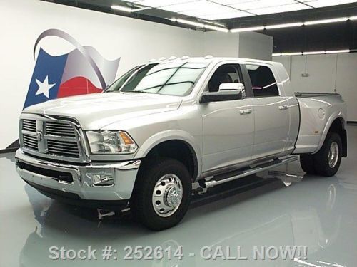 2012 ram 3500 laramie longhorn mega diesel drw 4x4 18k texas direct auto