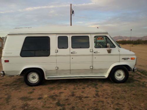 1995 chevrolet g20 sportvan extended passenger van 3-door 5.7l + great paint