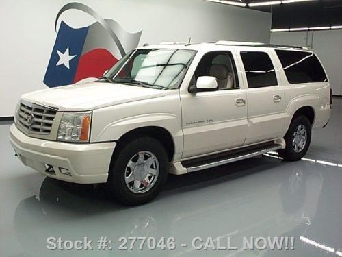 2004 cadillac escalade esv awd 7-pass sunroof nav 57k!! texas direct auto