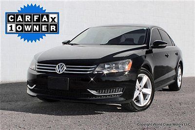 1-owner 2012 volkswagen passat 2.5l se leather sunroof heated loaded! 10 11 13