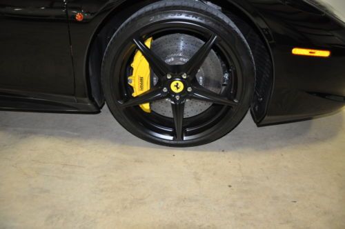 2010 Ferrari 458 Italia Black Black Exceptionaly Nice Car Yellow Stiching, US $249,995.00, image 6