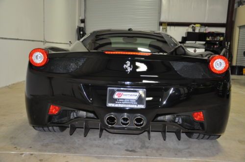 2010 Ferrari 458 Italia Black Black Exceptionaly Nice Car Yellow Stiching, US $249,995.00, image 10