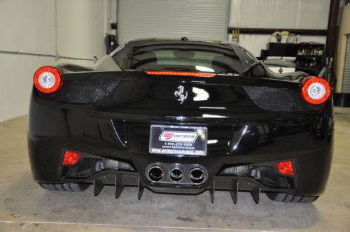 2010 Ferrari 458 Italia Black Black Exceptionaly Nice Car Yellow Stiching, US $249,995.00, image 11