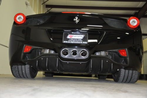 2010 Ferrari 458 Italia Black Black Exceptionaly Nice Car Yellow Stiching, US $249,995.00, image 12