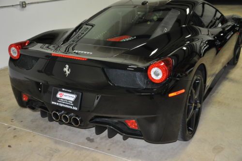 2010 Ferrari 458 Italia Black Black Exceptionaly Nice Car Yellow Stiching, US $249,995.00, image 14