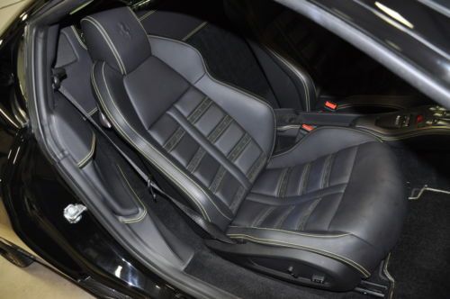 2010 Ferrari 458 Italia Black Black Exceptionaly Nice Car Yellow Stiching, US $249,995.00, image 19