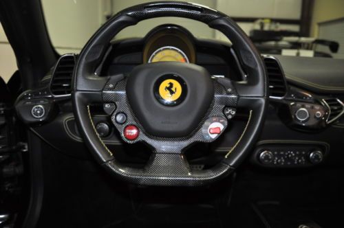 2010 Ferrari 458 Italia Black Black Exceptionaly Nice Car Yellow Stiching, US $249,995.00, image 40