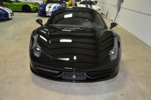 2010 Ferrari 458 Italia Black Black Exceptionaly Nice Car Yellow Stiching, US $249,995.00, image 72