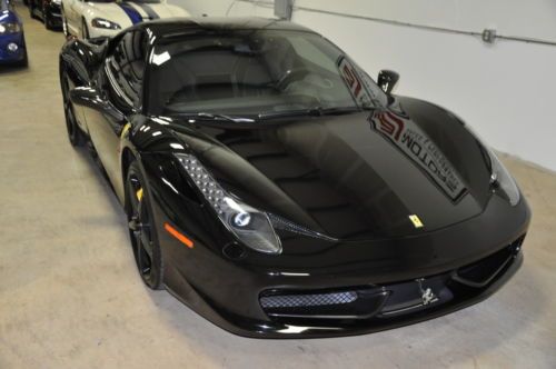 2010 Ferrari 458 Italia Black Black Exceptionaly Nice Car Yellow Stiching, US $249,995.00, image 74