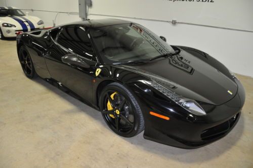 2010 Ferrari 458 Italia Black Black Exceptionaly Nice Car Yellow Stiching, US $249,995.00, image 75