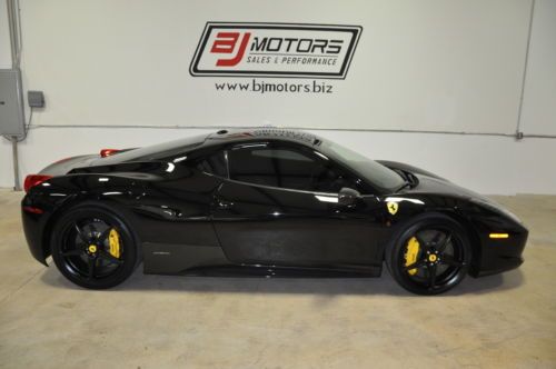 2010 Ferrari 458 Italia Black Black Exceptionaly Nice Car Yellow Stiching, US $249,995.00, image 77