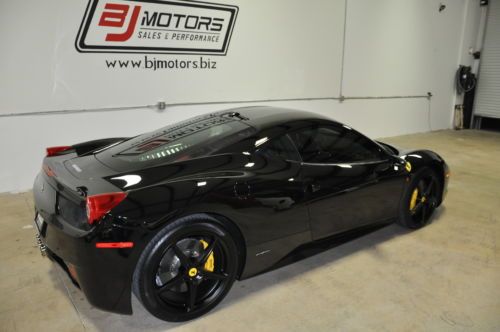 2010 Ferrari 458 Italia Black Black Exceptionaly Nice Car Yellow Stiching, US $249,995.00, image 79