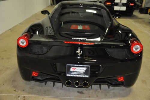 2010 Ferrari 458 Italia Black Black Exceptionaly Nice Car Yellow Stiching, US $249,995.00, image 81