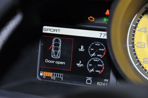 2010 Ferrari 458 Italia Black Black Exceptionaly Nice Car Yellow Stiching, US $249,995.00, image 92