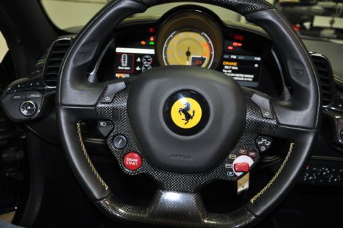2010 Ferrari 458 Italia Black Black Exceptionaly Nice Car Yellow Stiching, US $249,995.00, image 93
