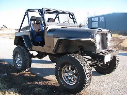 1976 jeep cj5 frame off restored crawler dana lifted v8 tube fenders cage cj 5 7