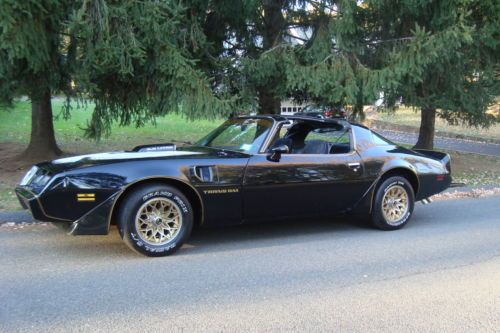 1981 pontiac trans am 4 speed with build sheet