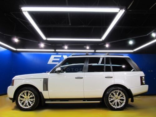 Land rover range rover supercharged autobiography package low miles 118k msrp