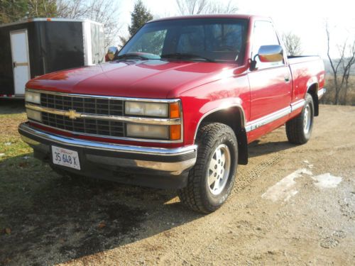 1991 chevrolet k1500 4x4 short box