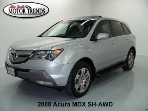 2008 acura mdx sh awd navigation rearcam tech pkg roof heated seats 3rd row 56k