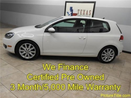 10 golf tdi diesel sunroof touch screen warranty we finance texas