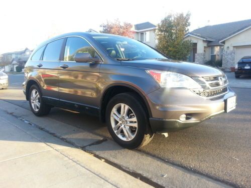 2010 honda cr-v ex-l sport * no reserve * very low miles * cheap 4 cylinder suv