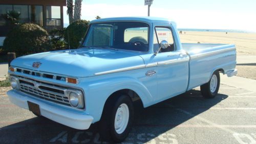 1966 ford f100 twin i beam, custom cab, ranger edition