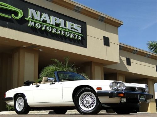 91 xjs classic collection - only 21k original miles!! white / tan - super clean!