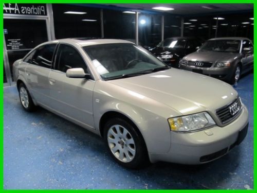 2001 audi a 6 quattro  2.8l v6 30v automatic awd. very clean!