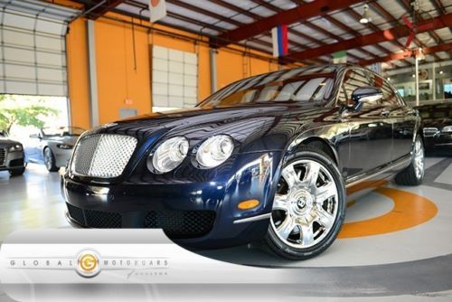 06 bentley continental flying spur awd 24k nav pdc cam keyless f/r vent seats