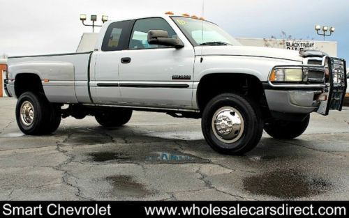 2002 dodge ram 3500 cummins turbo diesel 4x4 quad cab dually pickup trucks 4wd