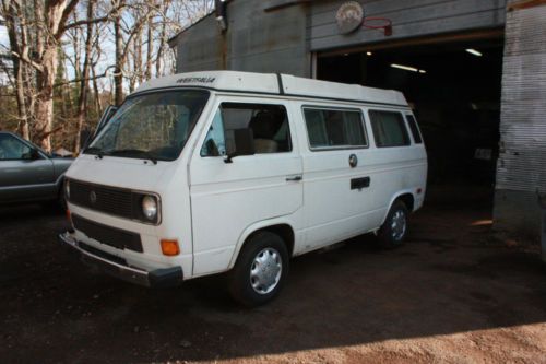 1982 volkswagen vanagon westfalia camper van, diesel