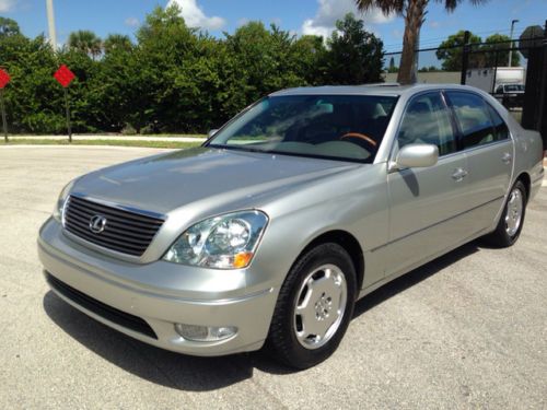 2002 lexus ls430 super clean! loaded! clean history! only 2 fl owners. we ship!!
