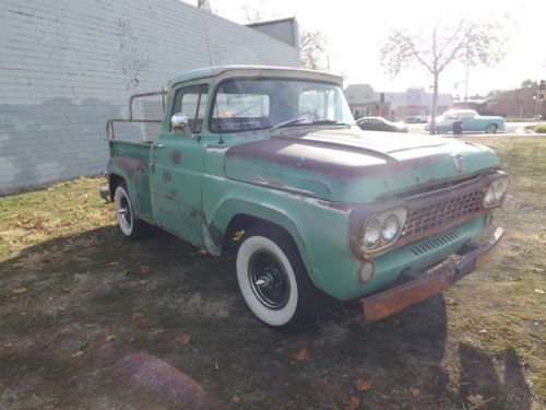 1958 Ford F100 -Kustom-Rockabilly-Hot Rat Rod-California Custom- 1957 1959 1960, image 6