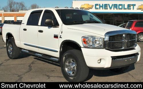 2007 dodge ram 2500 4wd mega cab cummins turbo diesel laramie 4x4 pickup trucks