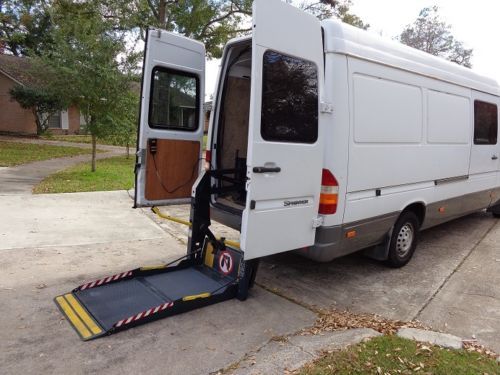 2002 handicap travel wheelchair dodge sprinter with 2 lifts, super low miles!