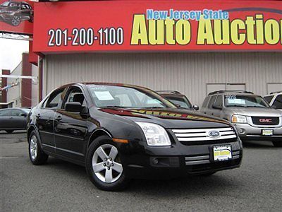 Used 07 fusion se carfax certified v6 6 dics changer aux input black low reserve