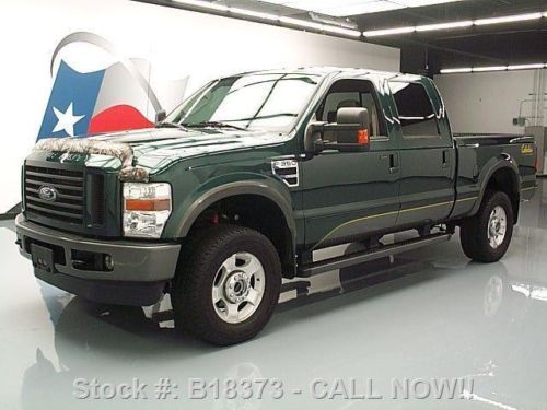 2010 ford f-350 cabelas crew 4x4 6.8l v10 rear cam 43k texas direct auto