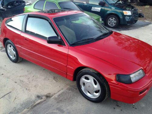 1989 honda crx base coupe 2-door 1.5l