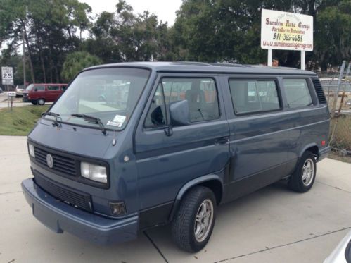 1989 volkswagen vanagon westfalia weekender.  vw hard top camper