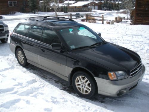 2001 subaru outback limited wagon 4-door 2.5l
