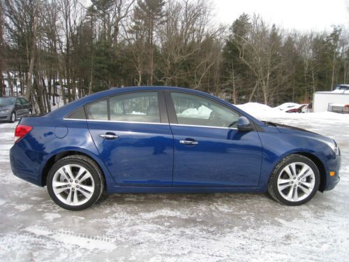 2013 chevy cruze ltz sedan only 6,500 miles!! salvage repairable title no damage