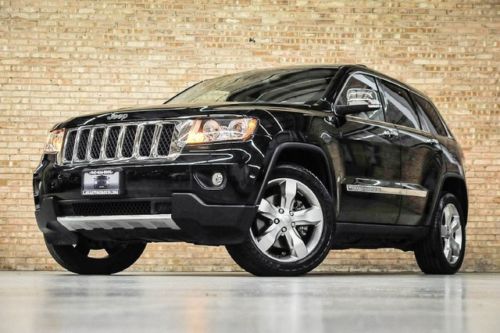 2012 jeep grand cherokee overland! 1ownr! navigation! rear camera! 20s! pano!