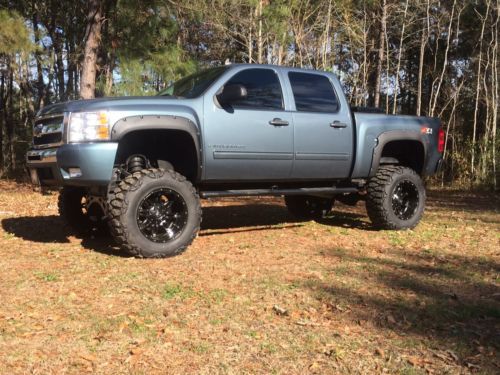 2009 chevrolet silverado 1500 lt crew cab pickup 4-door 5.3l 4x4 lifted