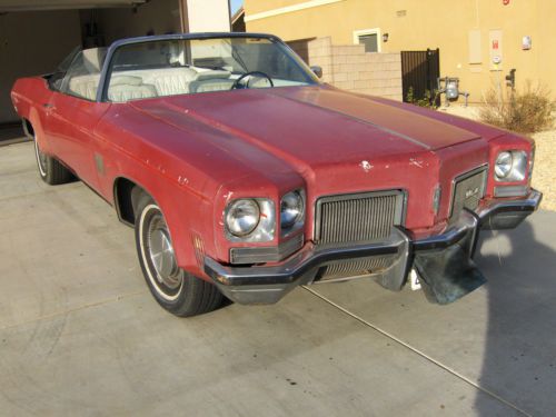1972 oldsmobile delta 88 royale convertible 2-door 7.5l