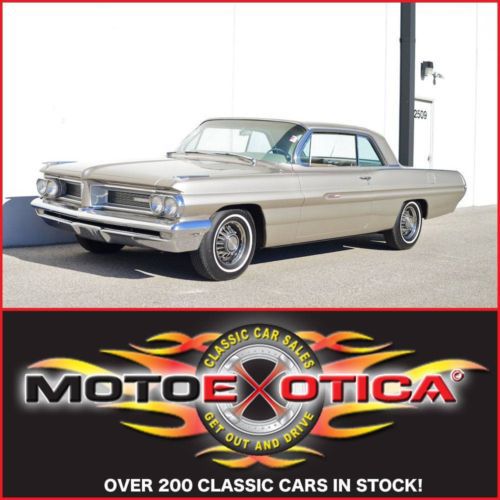 1962 pontiac grand prix-rare 1st year-tri carbs-original engine, wheels, chrome