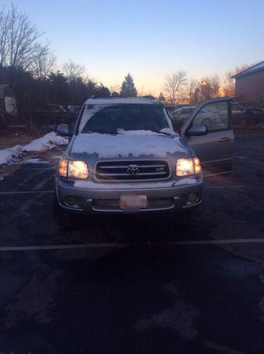 2001 toyota sequoia limited sport utility 4-door 4.7l