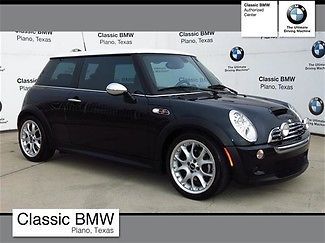 2006 mini cooper s-premium/convenience/sport - black/black - locally traded!